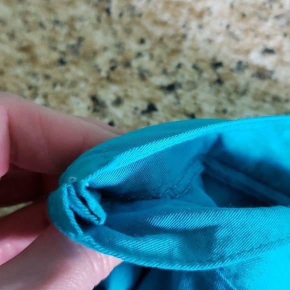 Louben Retro Vintage Pleated Blue Skirt 4 6 8 10 - Picture 6 of 9